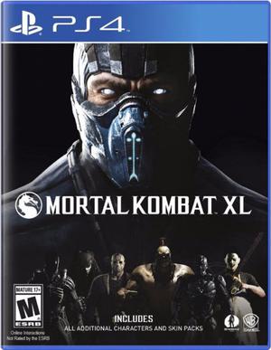 Mortal Kombat Xl Play4 Juego Original Fisico Y Sellado-caja