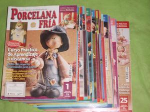 Oferta!! Lote de 25 revistas PORCELANA FRIA