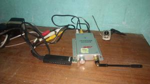 Radio av receiver con mini cámara