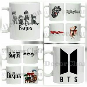 TAZAS SUBLIMADAS DE BANDAS MUSICALES