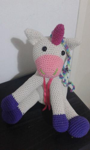 Unicornios Tejidos al crochet.