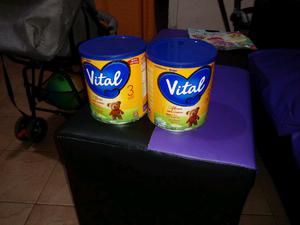 Vemndo leche vital 3. sin abrir.