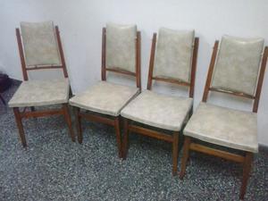 vendo sillas tapizadas