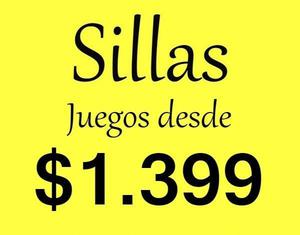 SILLAS PREMIUM AL 50%.