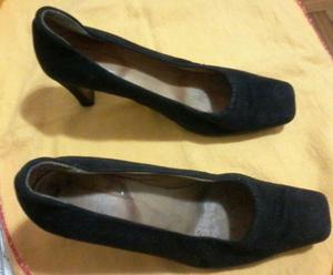 $150.zapatos de gamuza. talle nº 37 !