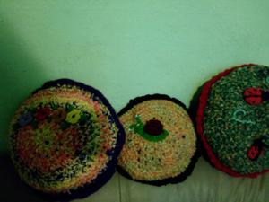 Almohadones un muy decorativos al crochet