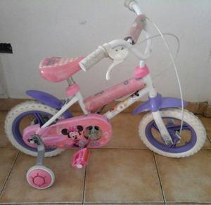 BICICLETA NENA MINNIE DISNEY RODADO 12