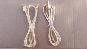 CABLE USB DE CARGA MALLADO DE 1mts.