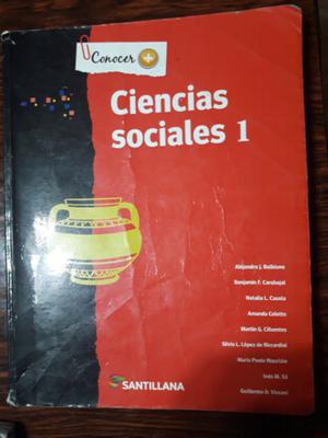 Ciencias sociales I Santillana