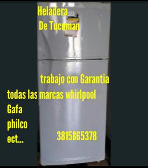 Compro y arreglo Heladeras todas marcas