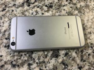 Iphone 6 de 16 GB Liberado - color silver grey