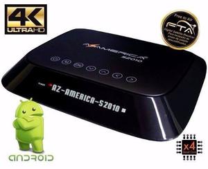 Kit Azamerica Sk Kodi Android Lnb Doble Ant 75