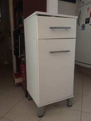 Mueble ordenador blanco