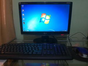 PC DE ESCRITORIO + IMPRESORA + PARLANTES