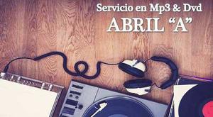 Servicio Para Radios Djs Vjs Y Entusiastas Abril A