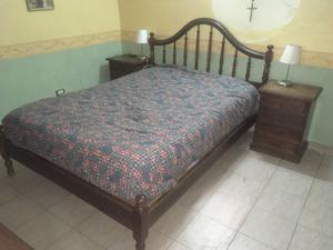 Vendo juego de dormitorio en roble