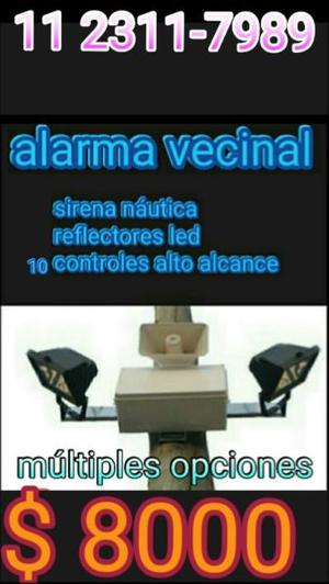 ALARMA VECINAL+ instalacion $ 