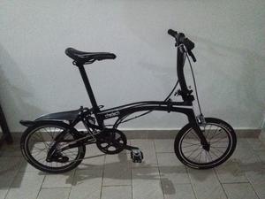 Bicicleta Plegable Full Carbono Chedech- Brompton muy poco