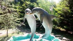 Delfines Fabricados En Resina