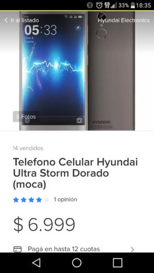 Hyundai Ultra Storm Dorado