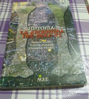 Libro historia de la Argentina siglo xx