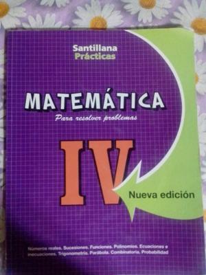 Matemática IV.