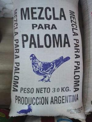 Mezcla Paloma 30kg Envios S.martin/3 De Febrero/caba
