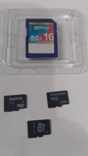 Vendo sd y micro sd