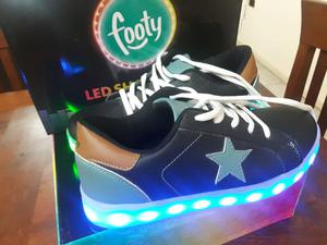 Zapatillas Footy Led Shoes Talle 37 Sin Uso
