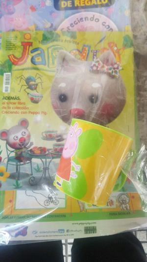 set de plato y taza de peppa pig