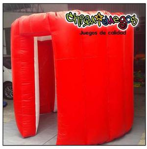 Cabina De Selfies Inflable Circular De 2.1x2.1 M