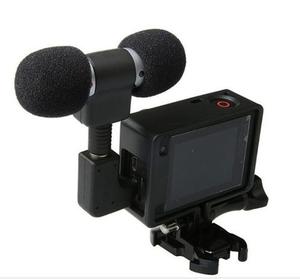 Gopro Adaptador Microfono Externo Estereo 90 Grados 