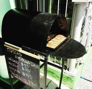 Horno portátil con ruedas