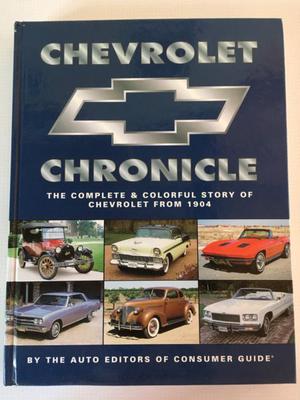 Libro de Chevrolet para fanaticos con información inédita.