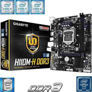 Mother Gigabyte H110m-h Ddr3 Socket  Intel Usb 3.0 H Orl