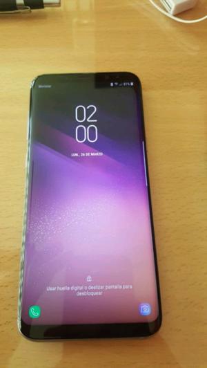 Samsung Galaxy S8 Plus Violeta Perfecto Estado Completo En