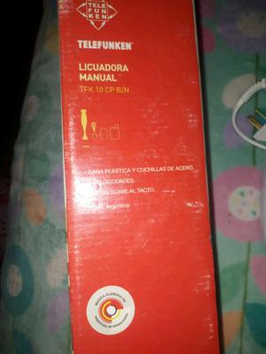 Vendo licuadora manual en buen estado poco uso