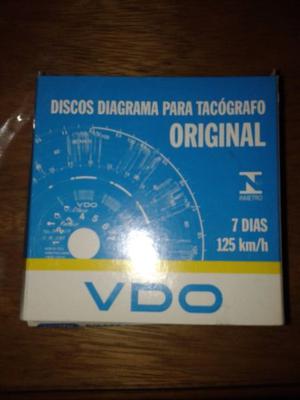 Disco tacografo 7 dias. (caja por 10 semanas) VDO Original