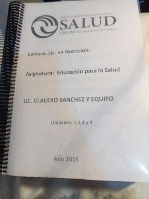 Educación para la Salud UNLaM