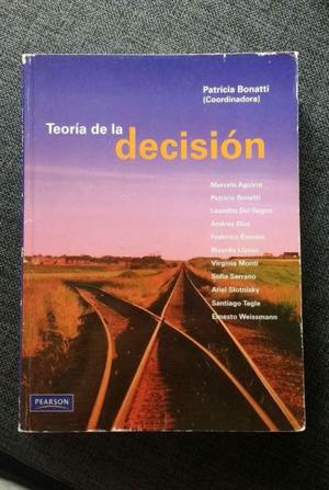 Libro Teoría de la Decisión de Patricia Bonatti Ed.