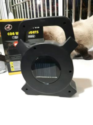 Linterna solar USB