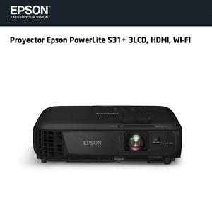 Proyector Epson Powerlite S31+ 3lcd, Hdmi, Wi-fi