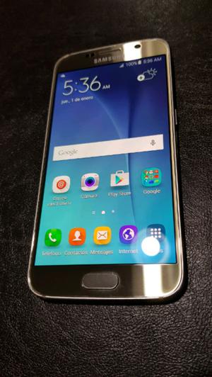 Samsung S6 flat Gold Impecable