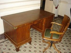 escritorio antiguo de roble aleman
