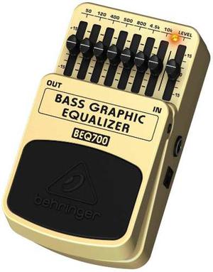 Behringer Beq700 Bass Graphic Equalizer - Pedal Eq Para Bajo