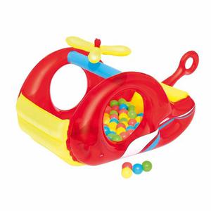 Centro Juegos Pelotero Inflable Helicoptero Pelotas Bestway