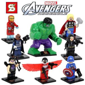 Figuras Avengers Coleccion X 8 Personajes Nuevos En Caja