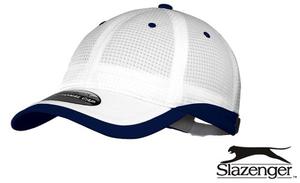 Gorra Wimbledon Slazenger Blanco Con Azul Original