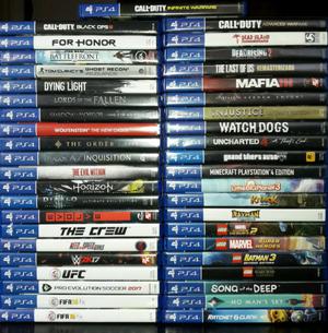 Juegos ps4 usados