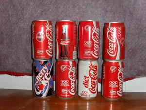 Lote De 60 Latas De Coca Cola Decada Del 90 Arg-usa-brasil